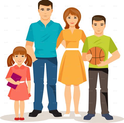 free cartoon family images.